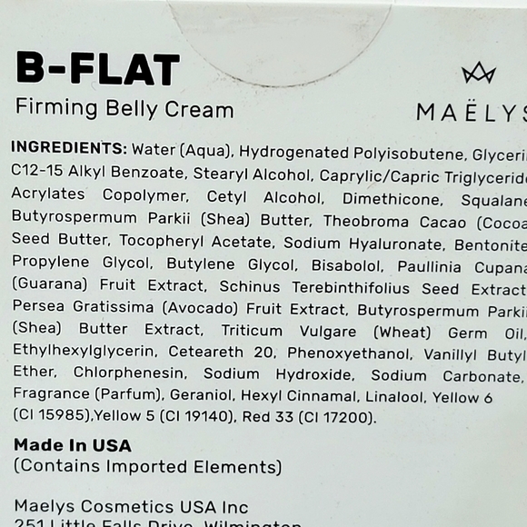 Maelys B-Flat Firming Belly Cream - Picture 2 of 3